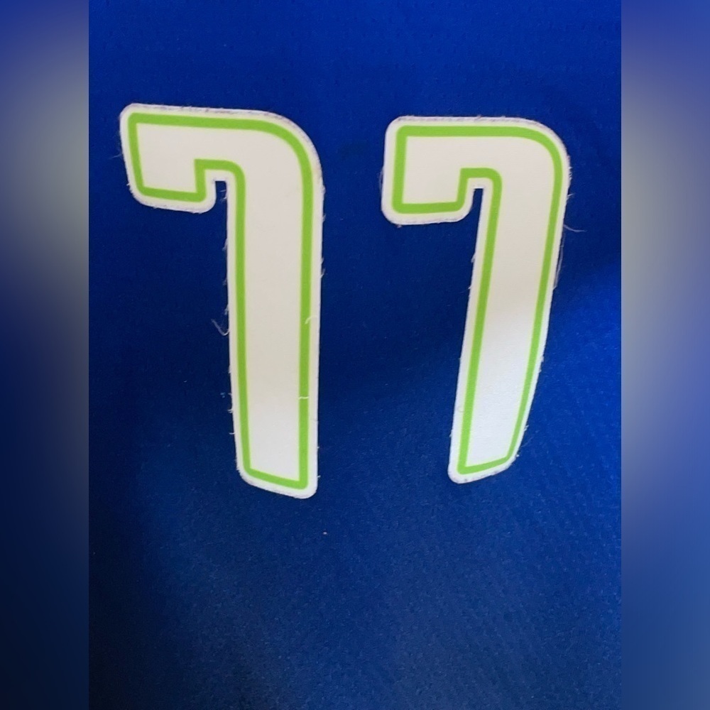 2022-23 Nike NBA Dallas Maverick Luka Doncic City Edition Swingman Jersey 48 Lg  - Picture 5 of 13
